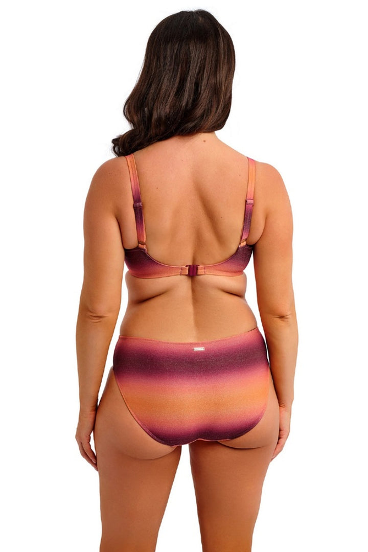 Paros Coast Gathered Full Cup Bikini Top Sunset Glow