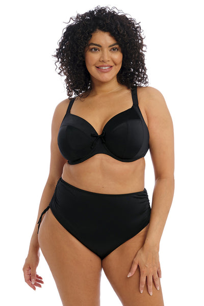 Plain Sailing Adjustable Bikini Brief Black