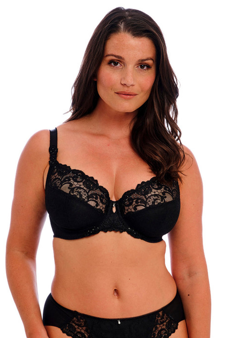 Portia Side Support Bra Black