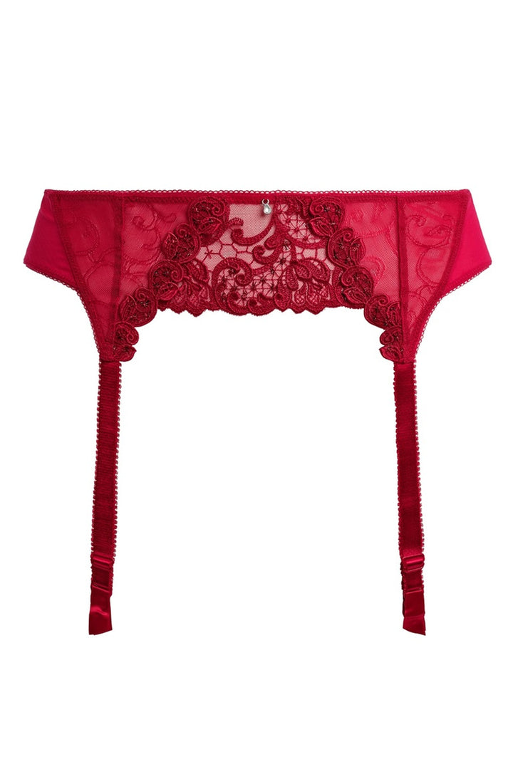 Portia Suspender Red
