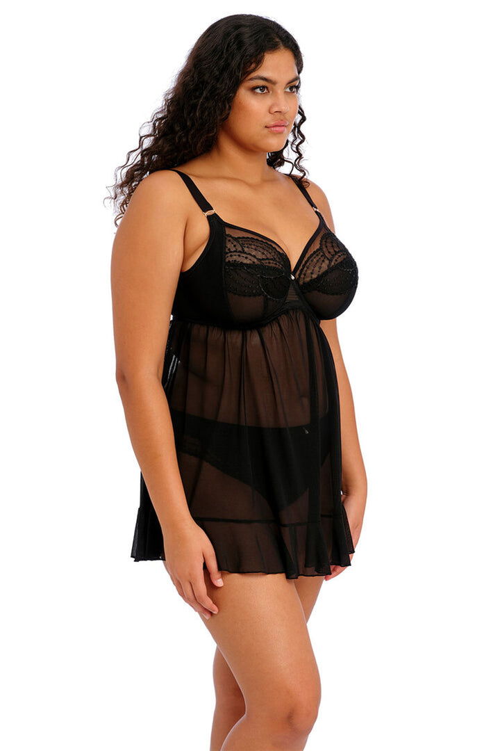 Priya Babydoll Black