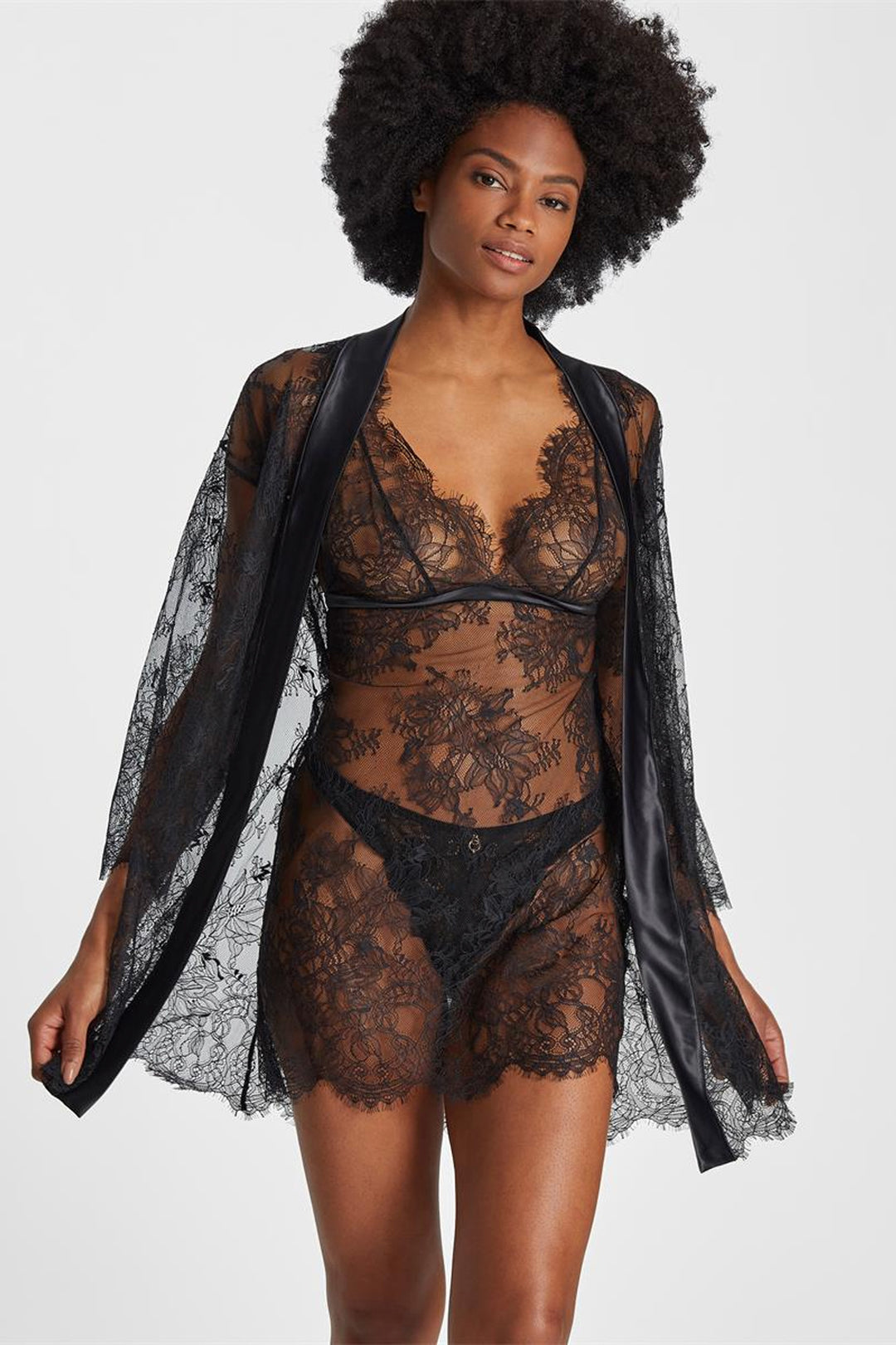 Historie d’un Soir Nightie Black