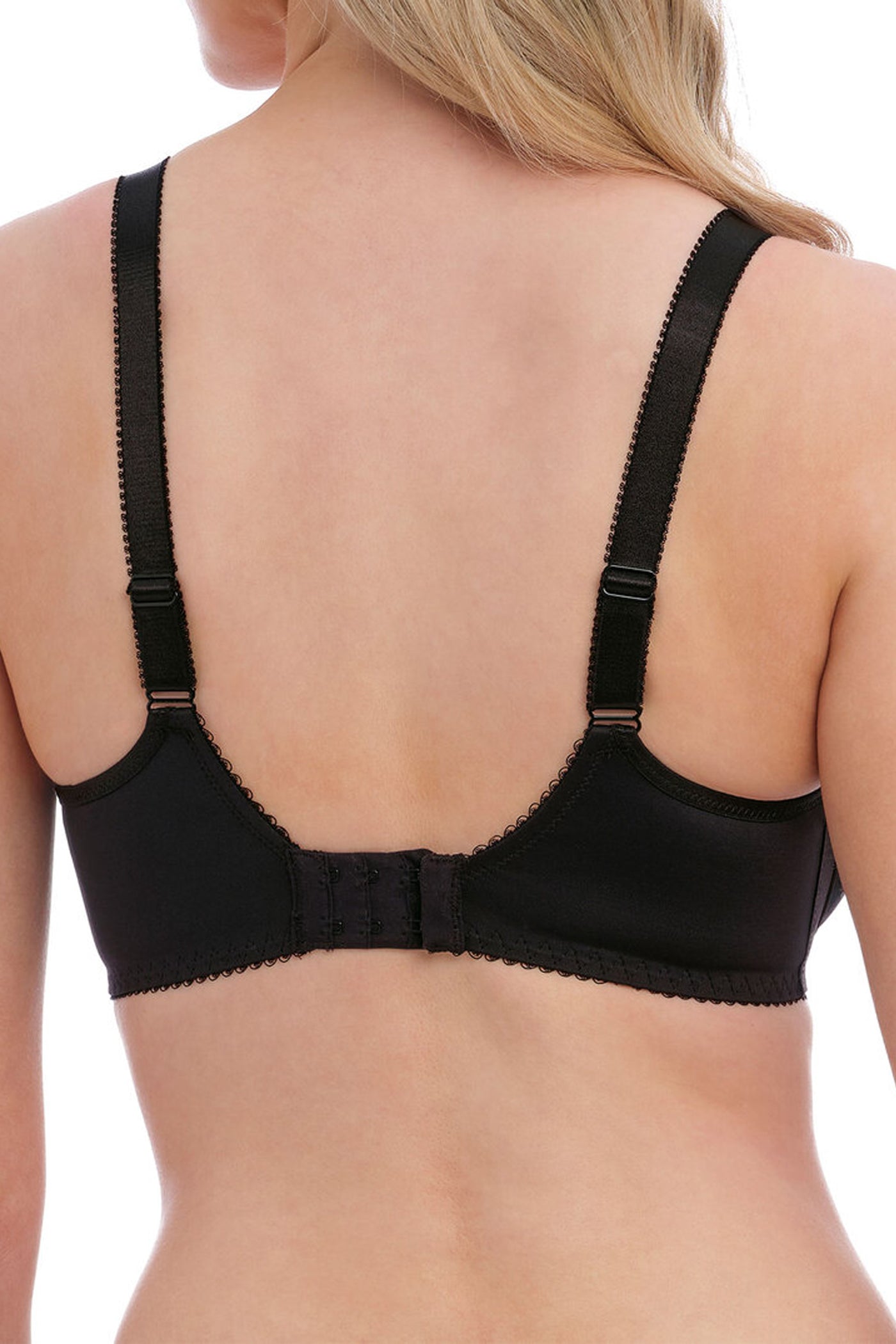 Rebecca Essentials Moulded Spacer Bra Black