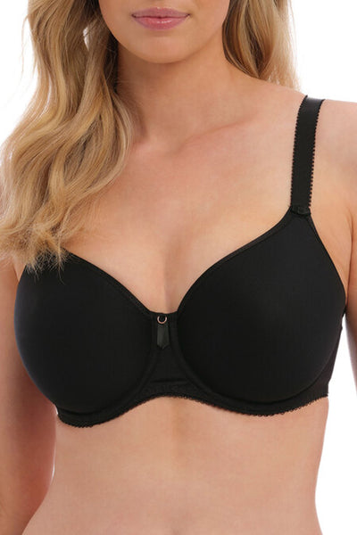 Rebecca Essentials Moulded Spacer Bra Black