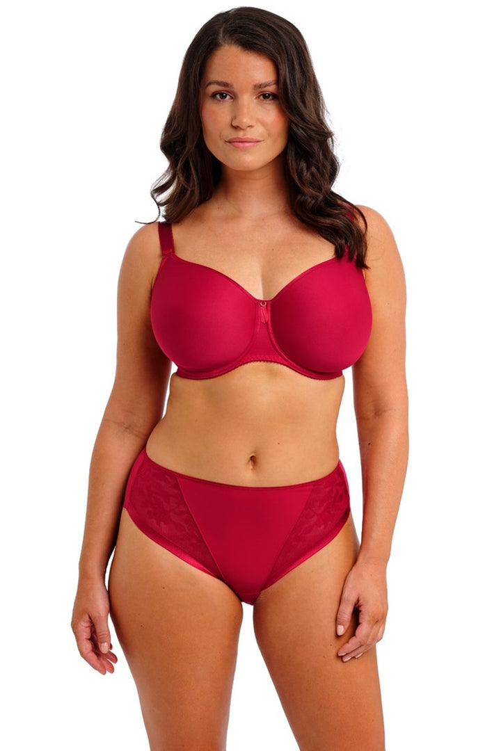 Rebecca Essentials Moulded Spacer Bra Red