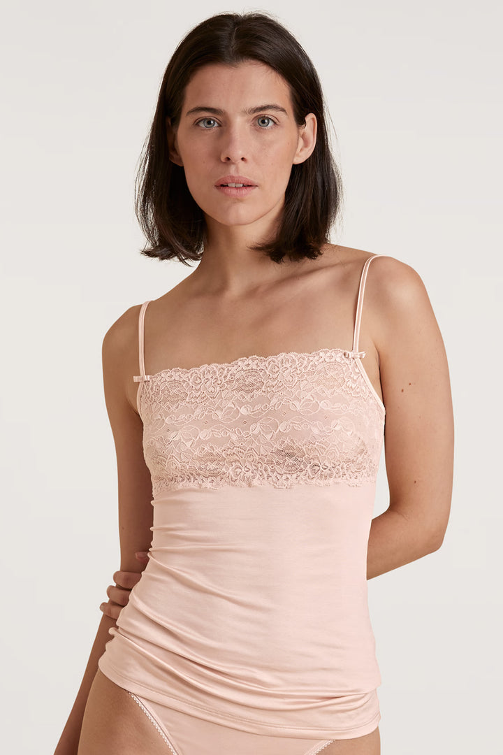 Sensual Secrets Spaghetti Strap Topp Parfait Pink