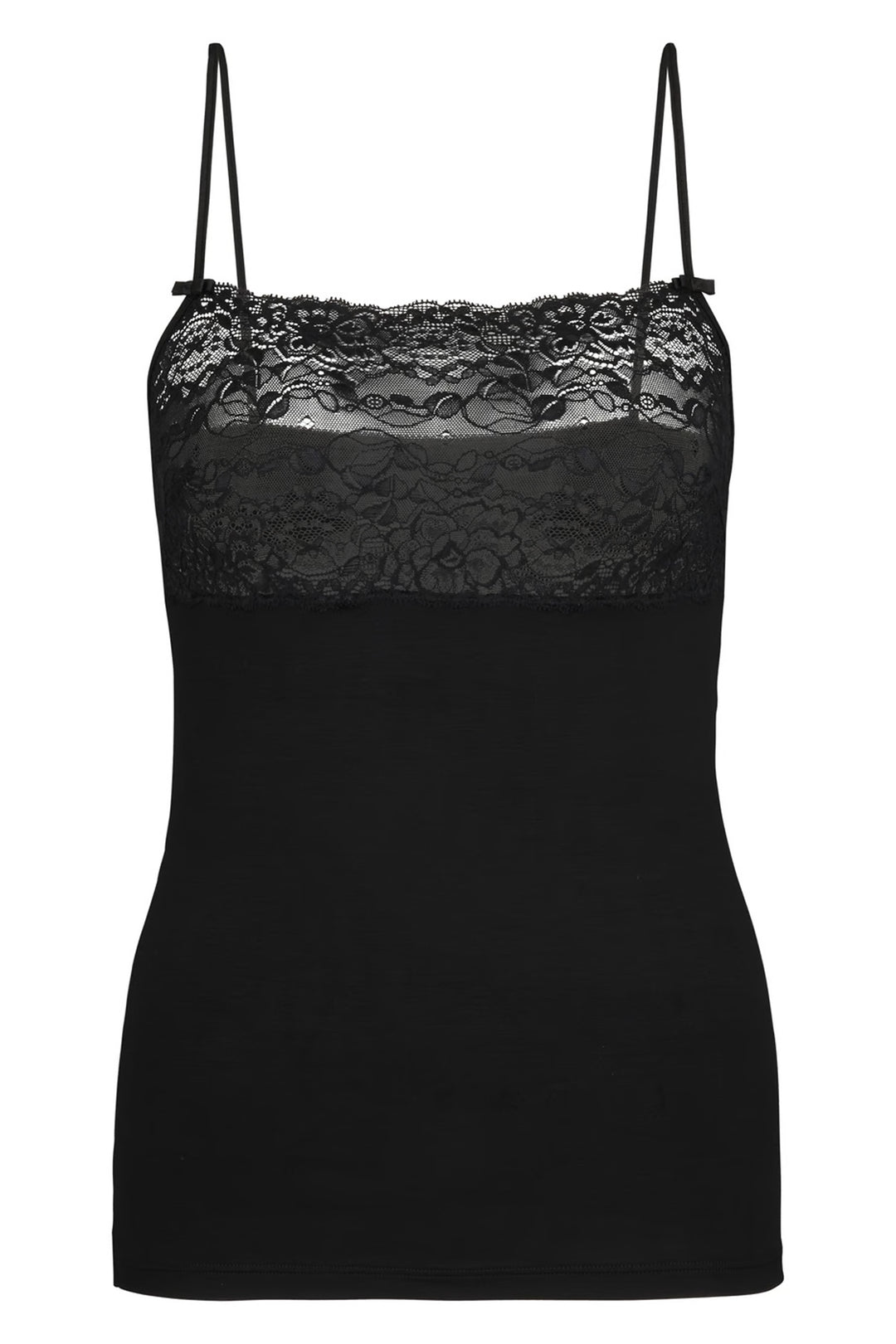 Sensual Secrets Spaghetti Strap Top Black