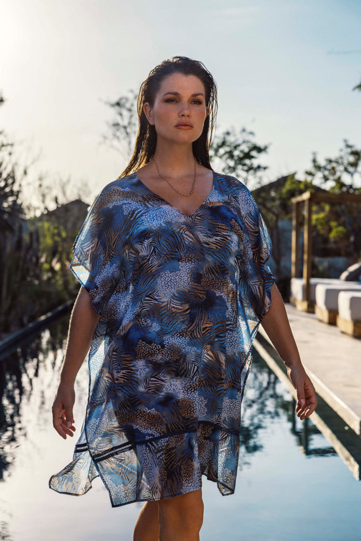 Seraya Sands Kaftan Denim