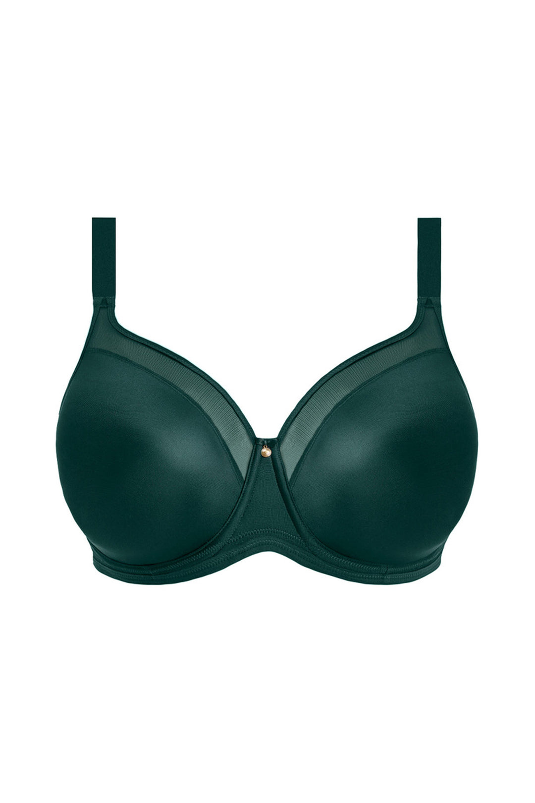 Smooth Moulded Non Padded Bra Deep Emerald