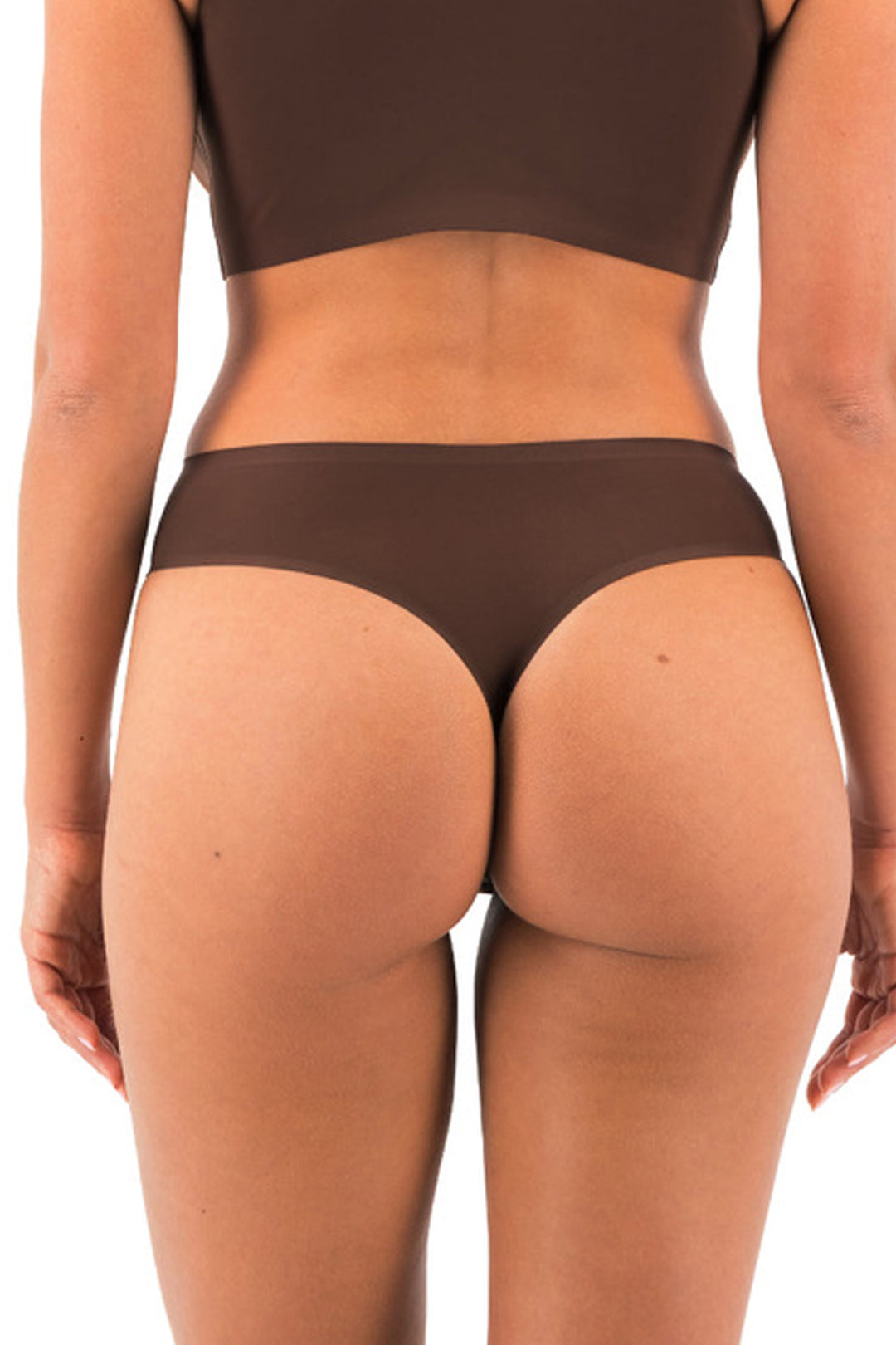 Smoothease Invisible Stretch Thong Coffee Roast