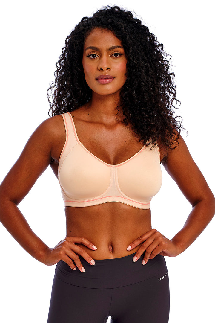 Sonic Carbon Sports Bra Nude