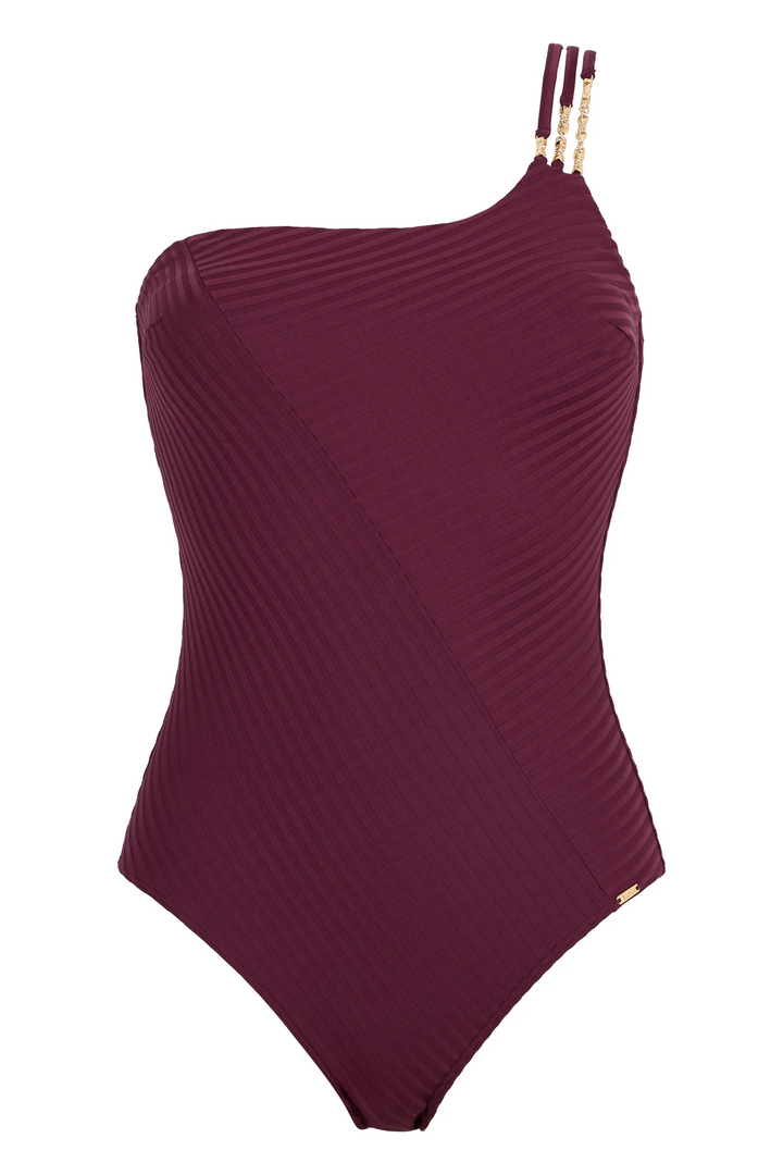 Sun Pop One-piece swimsuit Açaï
