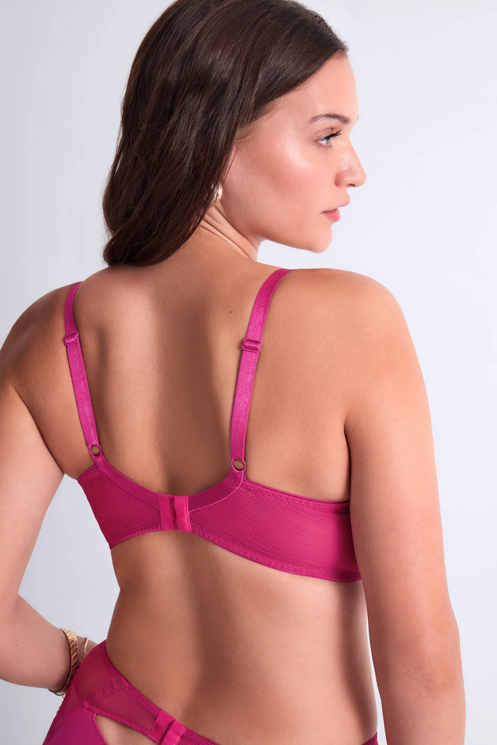 Sweet Euphoria Plunge Bra Passion Rose