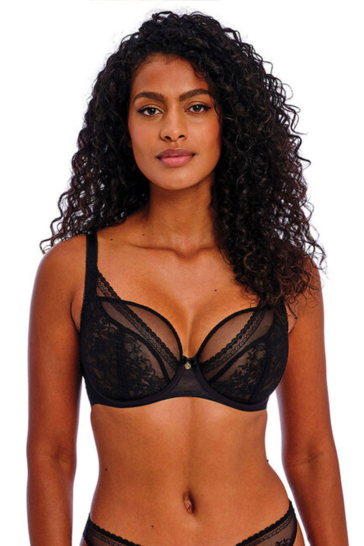 Sydnie Plunge Bra Black