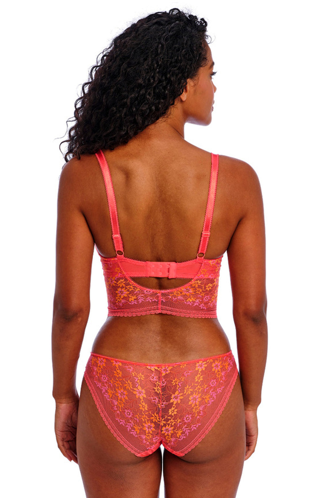 Sydnie Longline Bra Strawberry Ice