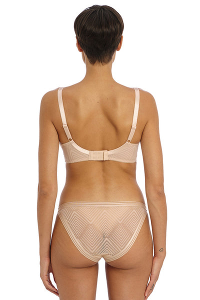 Tailored Plunge Bh Natural Beige