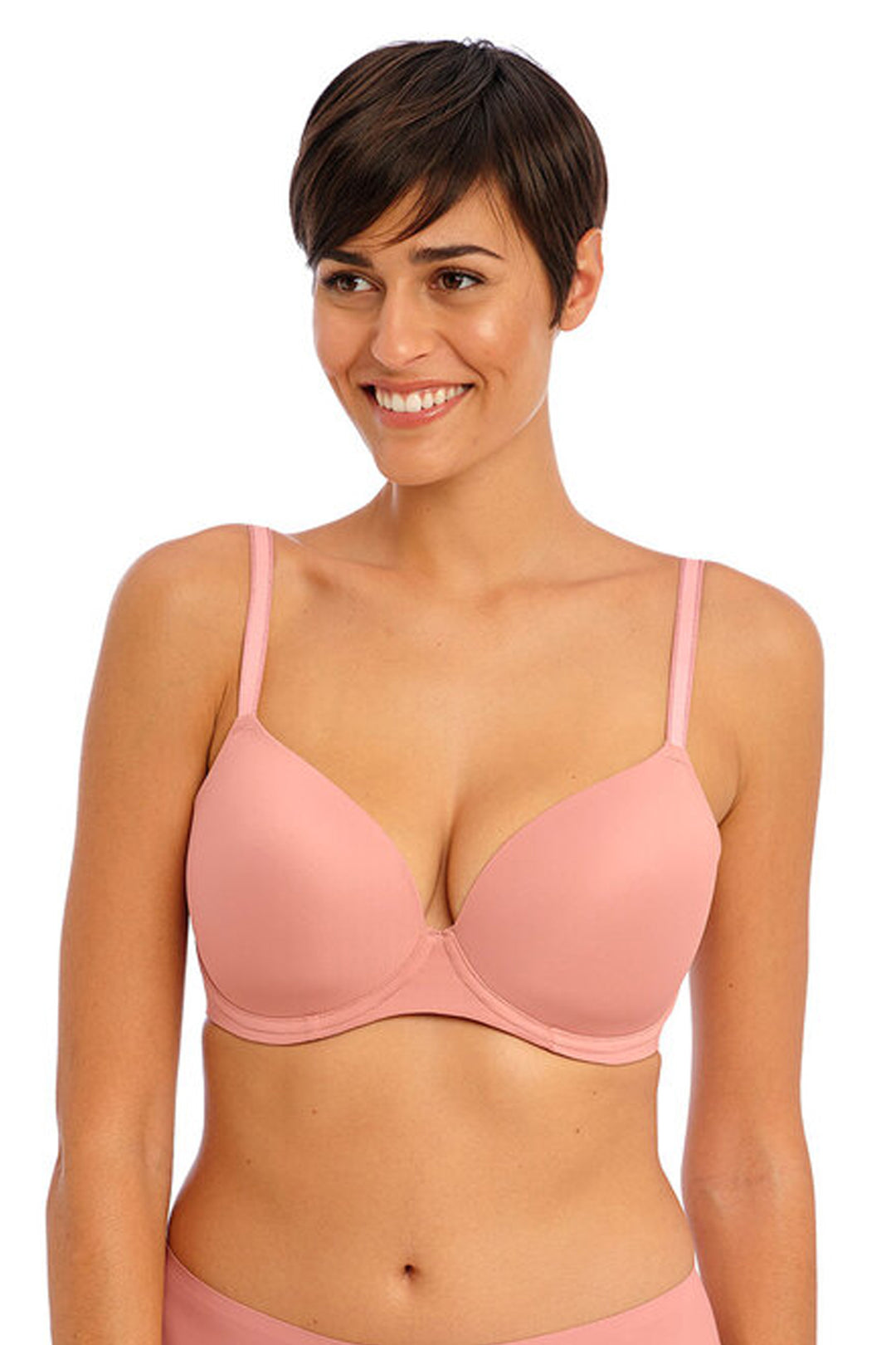 Undetected Moulded T-shirt Bra Ash Rose