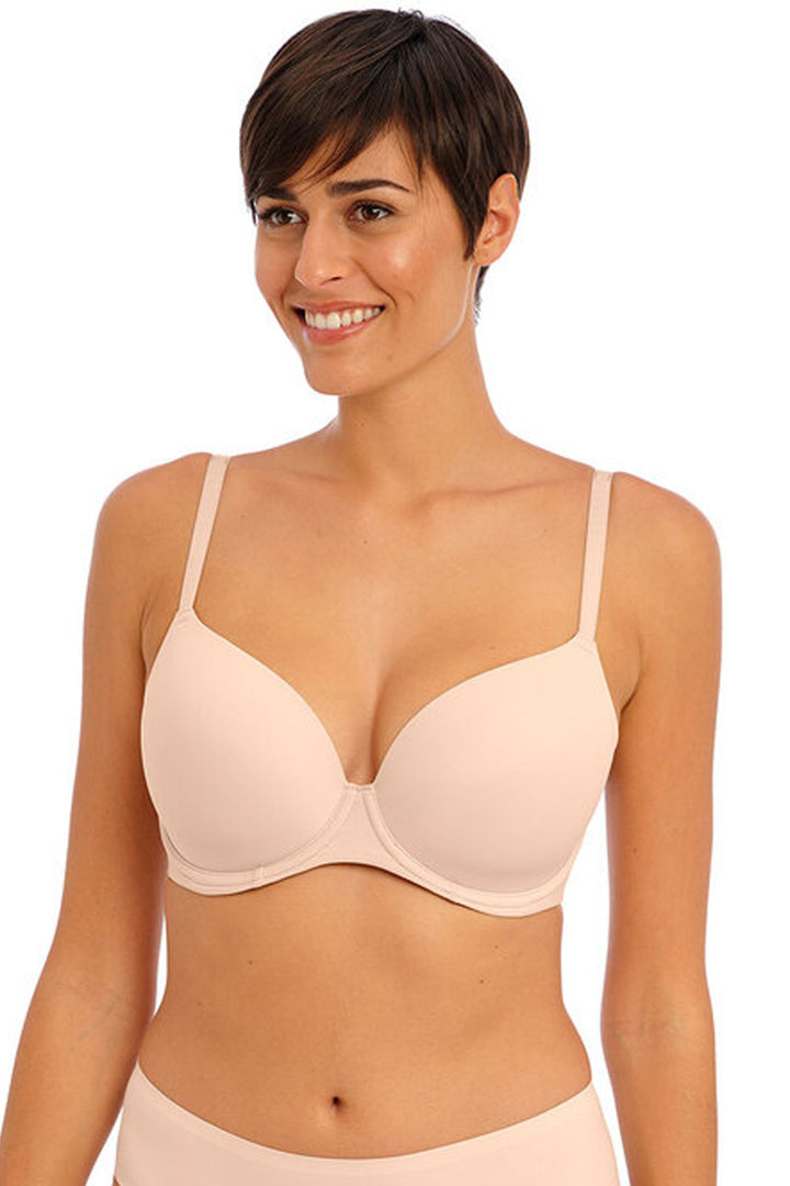 Undetected Moulded T-shirt Bra Natural Beige