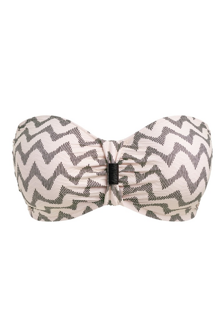 Vanuatu Bandeau Bikinitopp Creme Noire