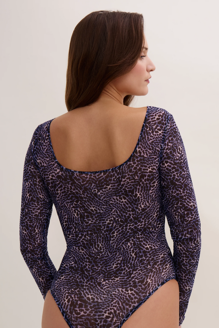 Vibrant Emotion Long-sleeve Bodysuit Wild Side