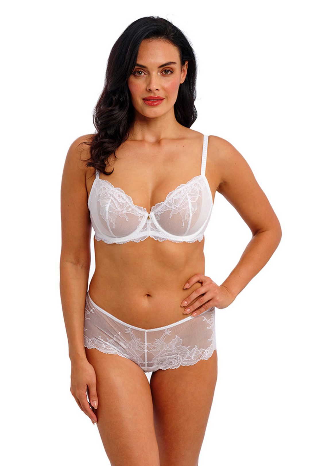 Vivid Attraction Boyshorts Vit