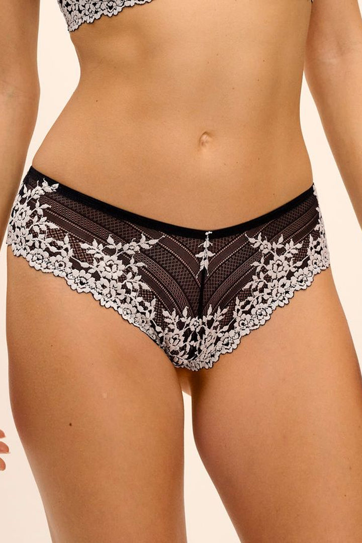 Embrace Lace Tanga Black