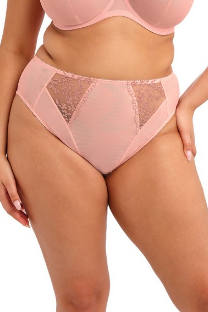 Zarla High Leg Brief Rose Bud