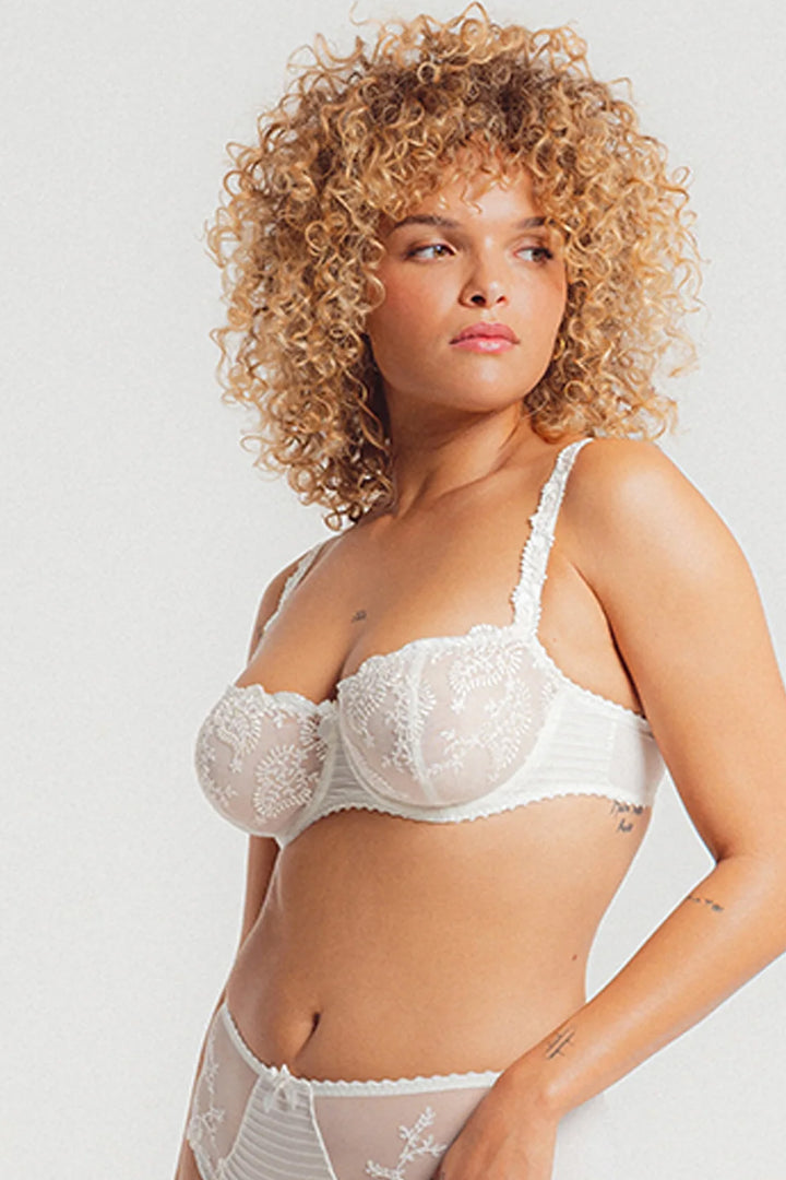 Élise Balconette Bra Ivory