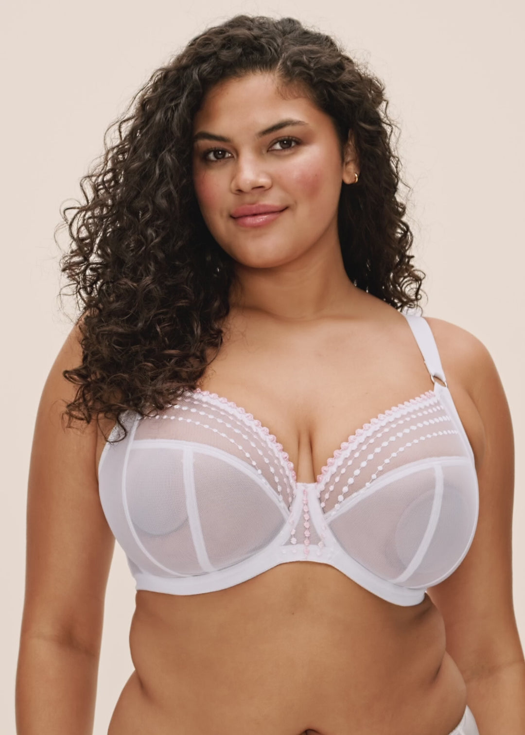 Matilda Plunge Bh White