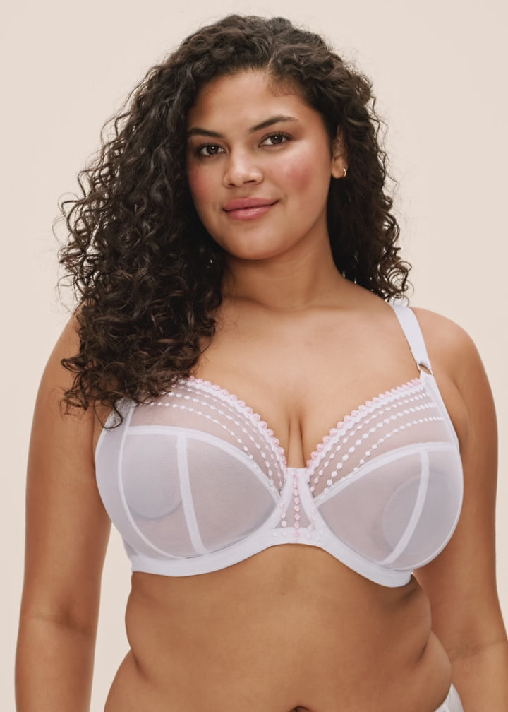 Matilda Plunge Bh White