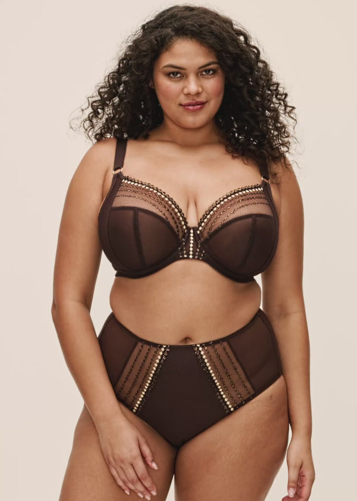 Matilda High Waisted Brief Gold Rush