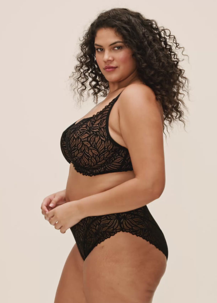 Carena Balconette Bra Black