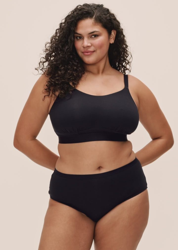 Downtime Non Wired Bralette Black