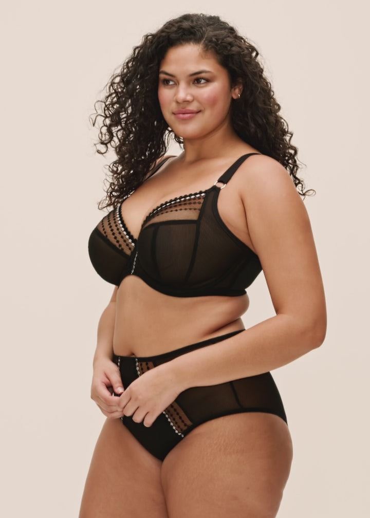 Matilda Plunge Bh Svart