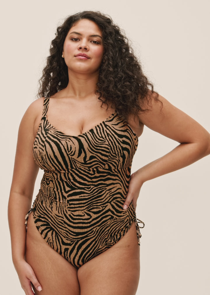Tortoli Bay Non Wired Swimsuit Natural