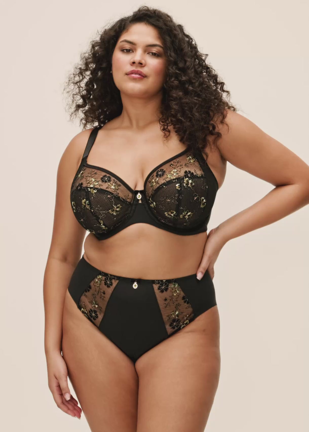 Lyriana Underwire Bra Jet
