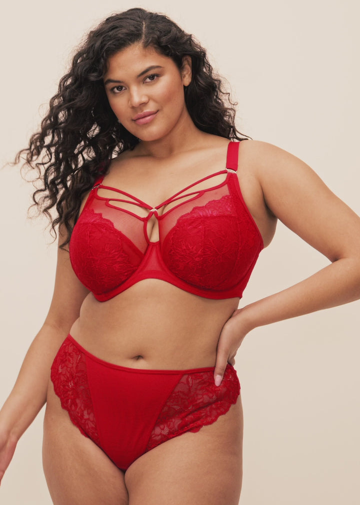 Brianna Thong Haute Red
