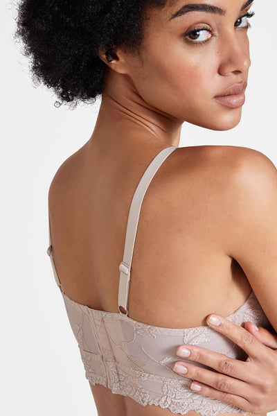 Softessence Vadderad Triangel Bralette Skin