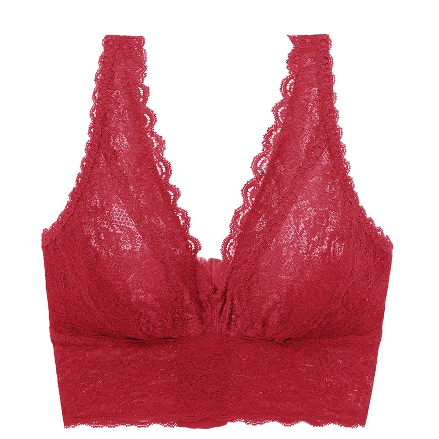 Never Say Never Curvy Longline Mystic Red