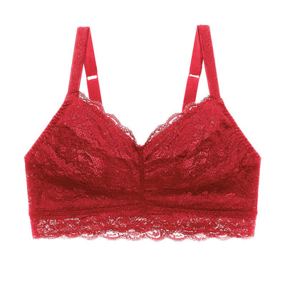Never Say Never Curvy Sweetie Bralette Mystic Red