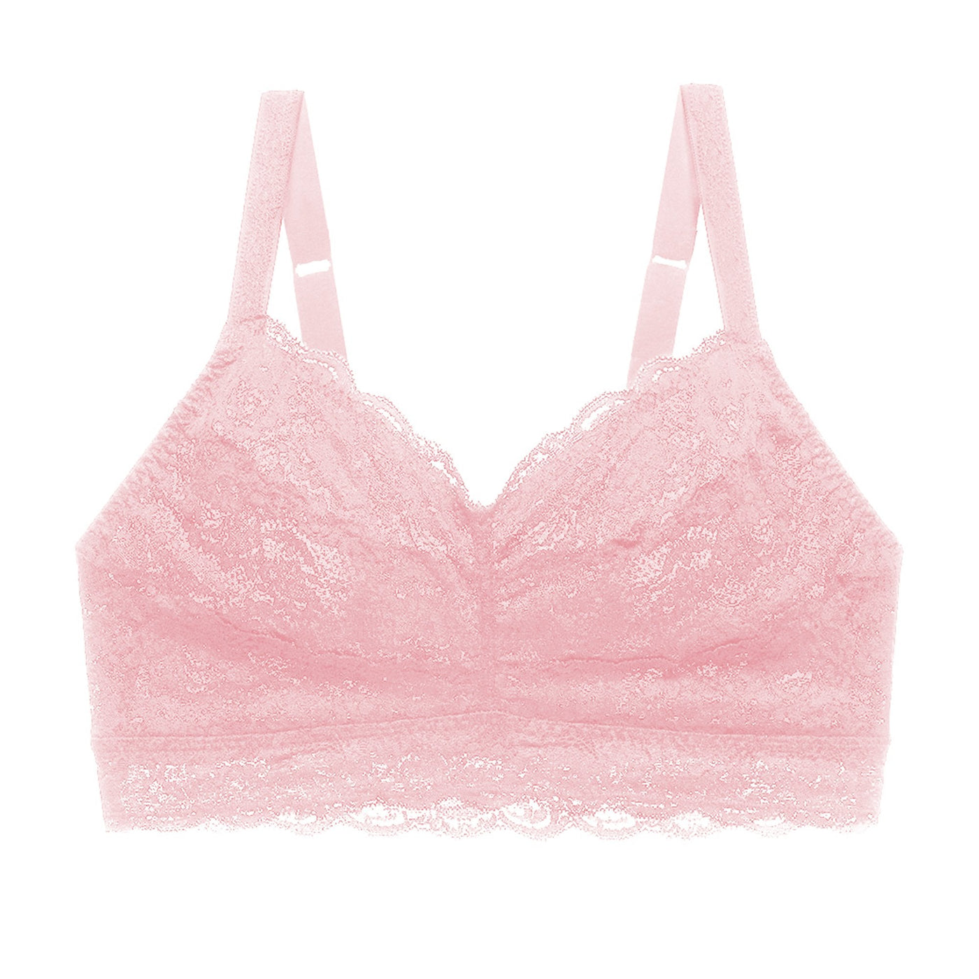 Never Say Never Curvy Sweetie Bralette Pink Lilly