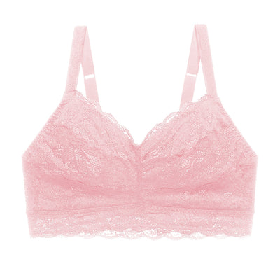 Never Say Never Curvy Sweetie Bralette Pink Lilly