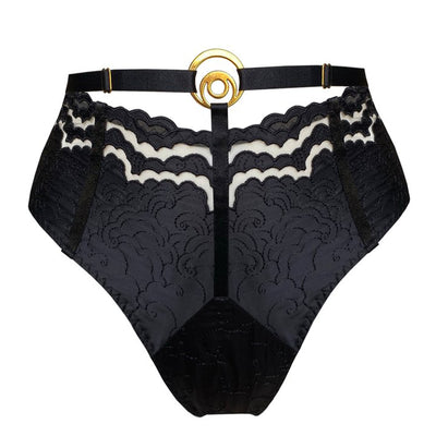 Dala High Waist Brief Svart
