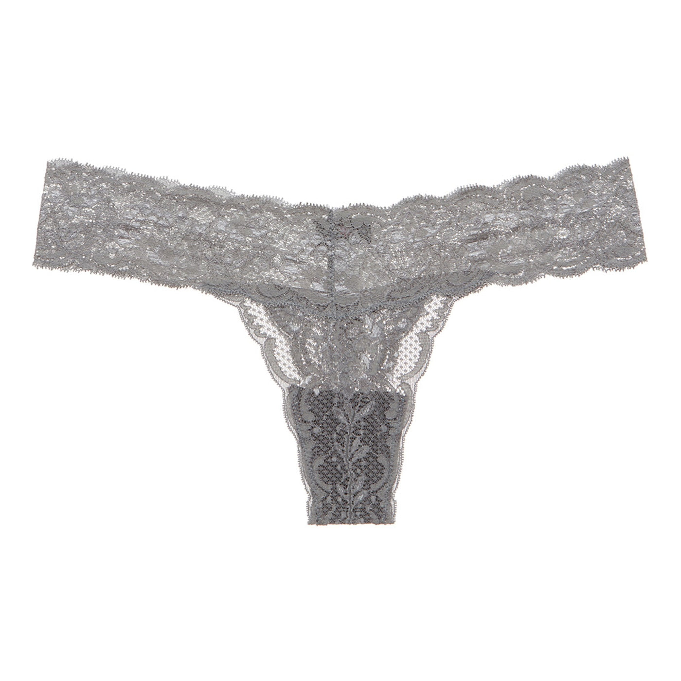 Never Say Never Cutie Low Rise Thong Platinum